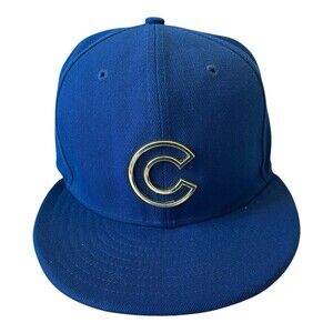 New Era 9FIFTY Chicago Cubs Hat Blue Snapback OSFM